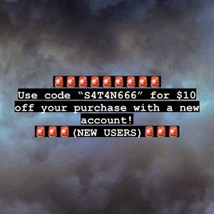 🚨🚨🚨Use code “S4T4N666” for $10 off 🚨🚨🚨